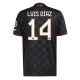 Bayern Munich Luis Diaz #14 Rezervni Dres 2025-26 Kratak Rukav Bayern Munich Luis Diaz #14 Rezervni Dres 2025-26 Kratak Rukav